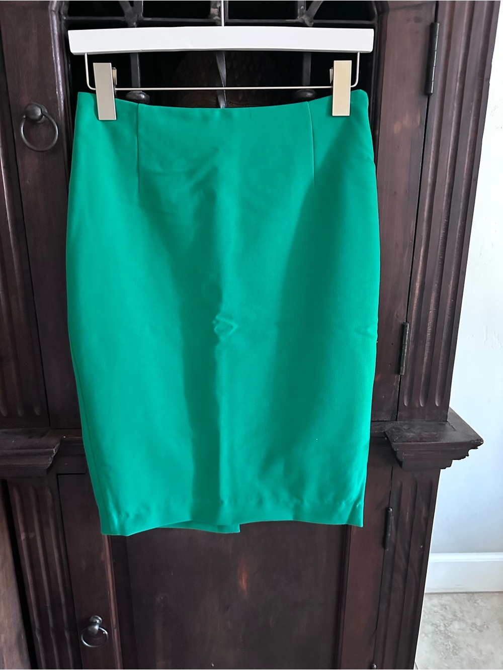The Limited Bright Emerald Pencil Skirt Great Condition